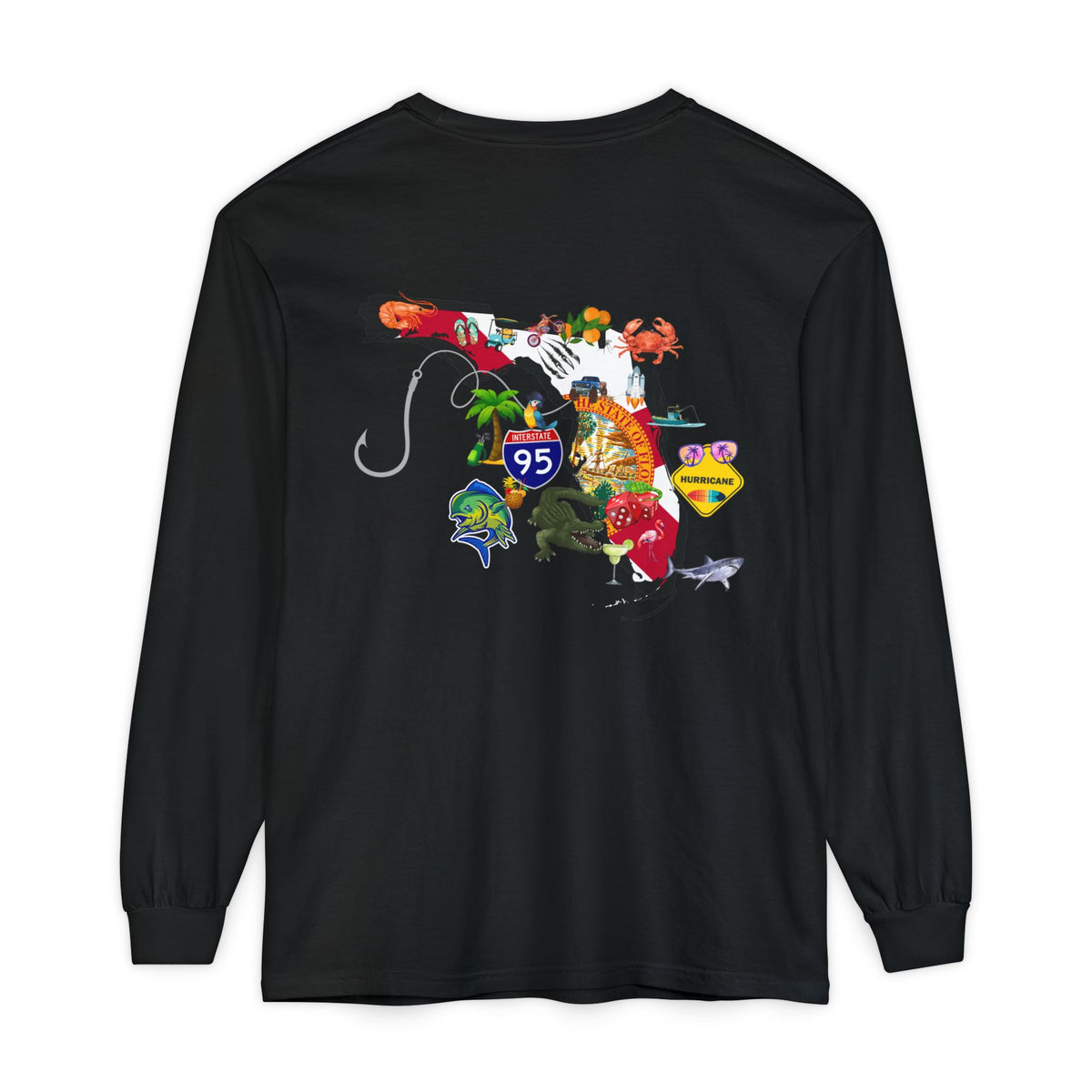 Long Sleeve T-Shirt — Florida Coastal Graphic
