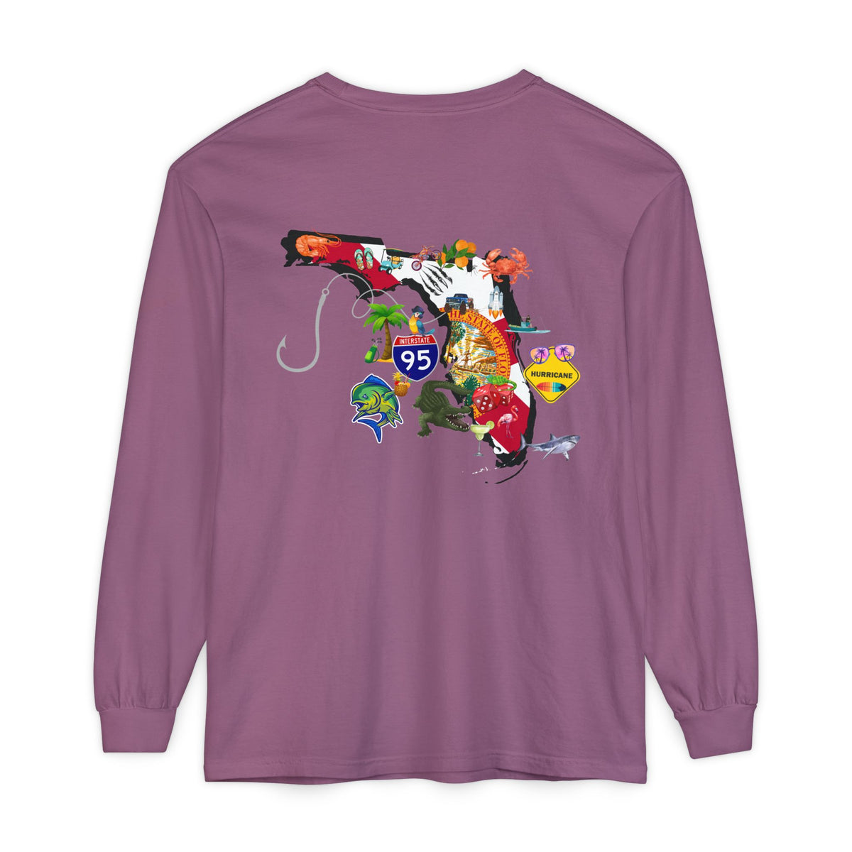 Long Sleeve T-Shirt — Florida Coastal Graphic