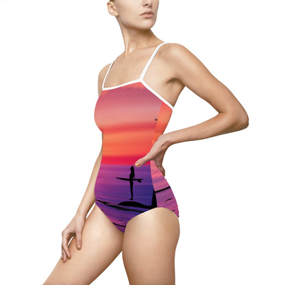 Sunset Surf One-Piece Swimsuit