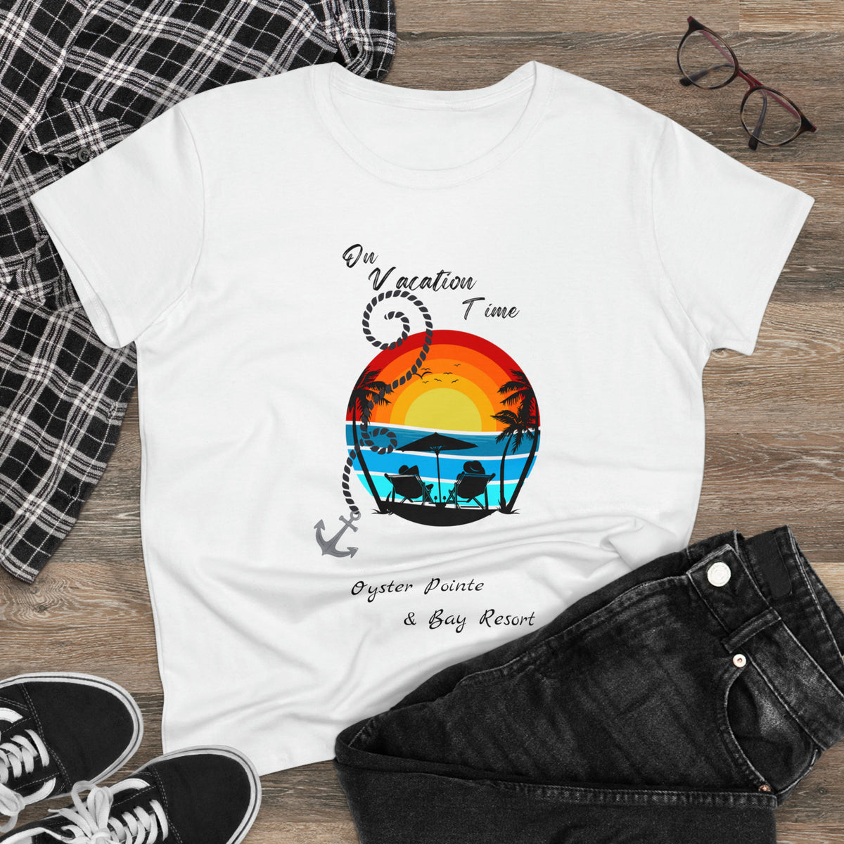 Ladies Vacation Time T-Shirt