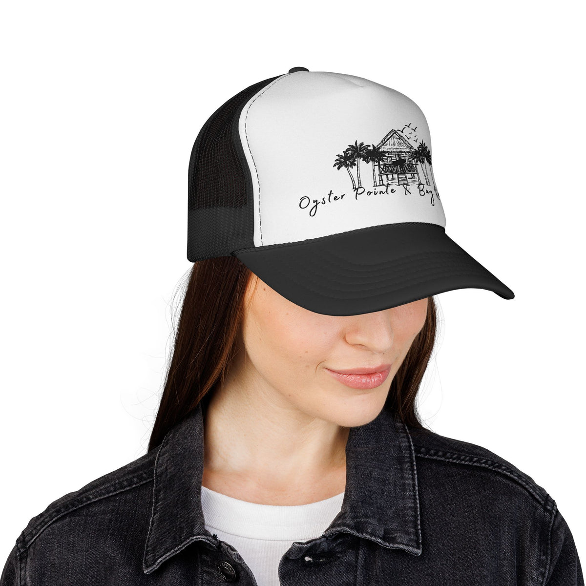 Trucker Cap –t Beach Hut Design