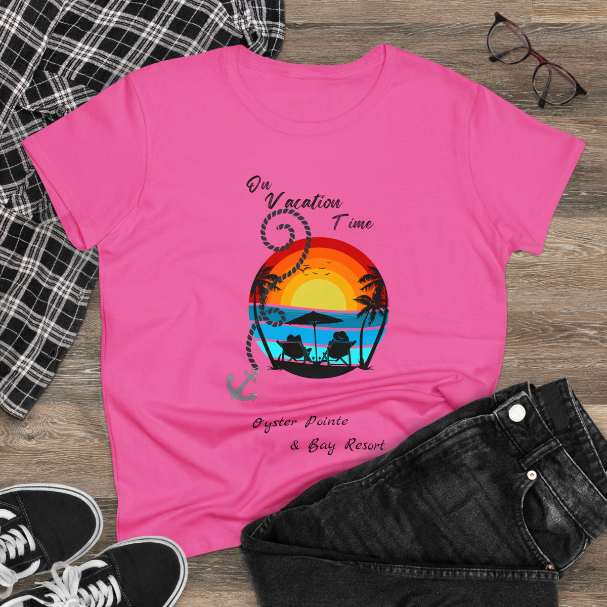 Ladies Vacation Time T-Shirt