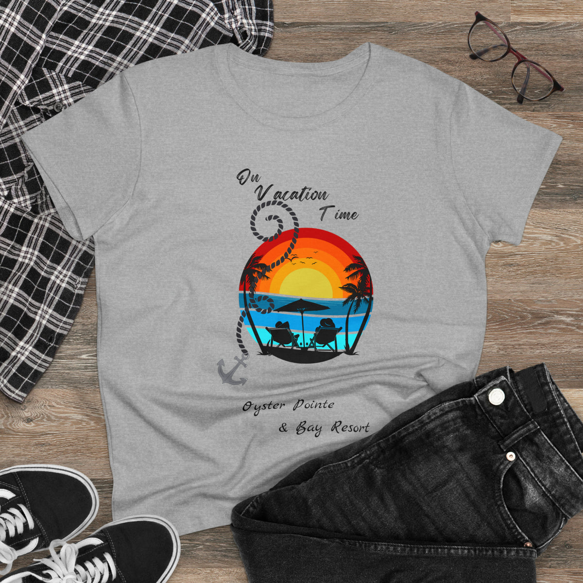 Ladies Vacation Time T-Shirt