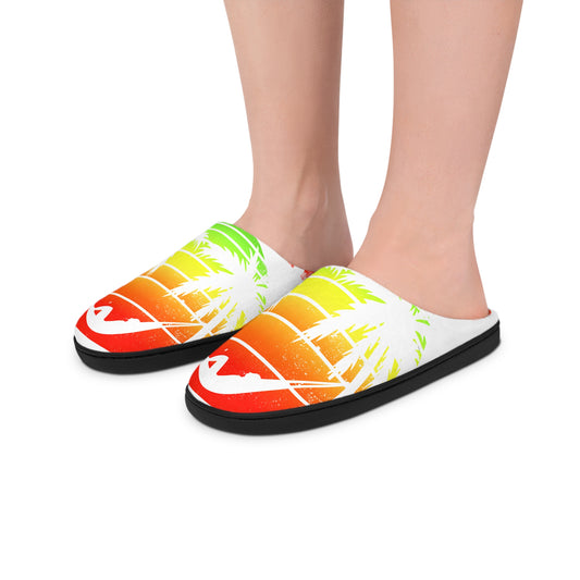 Tropical Sunset Women's Indoor Slippers