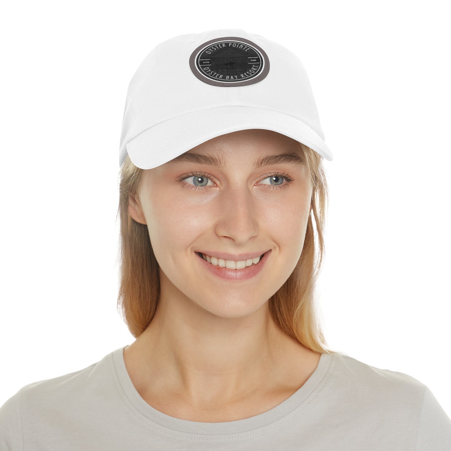 Oyster Pointe & Bay Resort-Leather Patch Hat