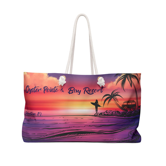 Tropical Sunset Weekender Bag