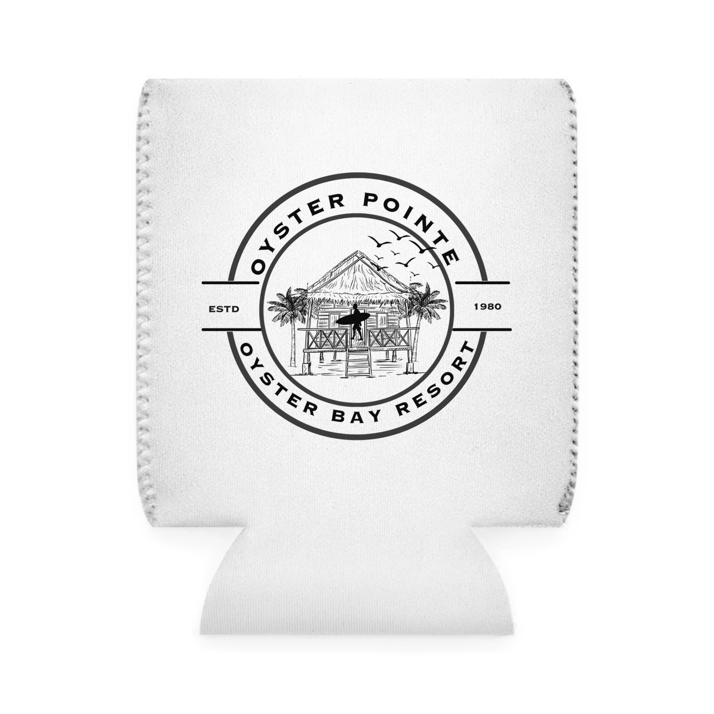 Beach Resort Can Cooler Sleeve