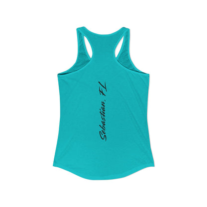 Women's Tropical Skull Racerback