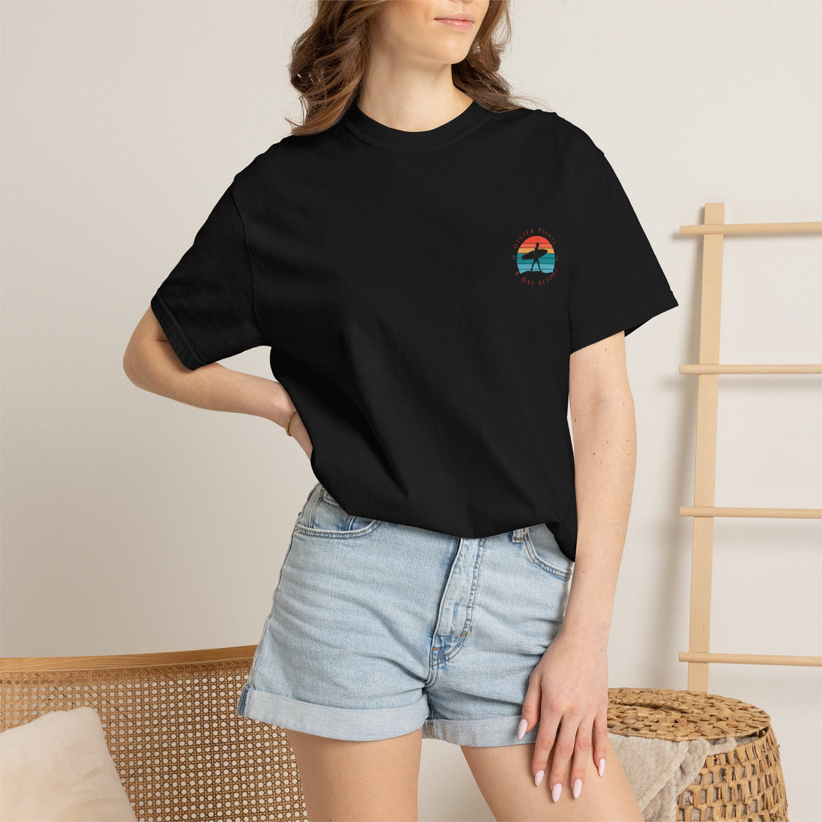 Sunset Surf Pocket Tee