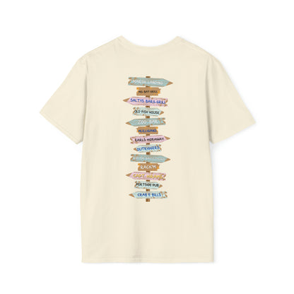 Men's Oyster Pointe & Bay Wooden Sign