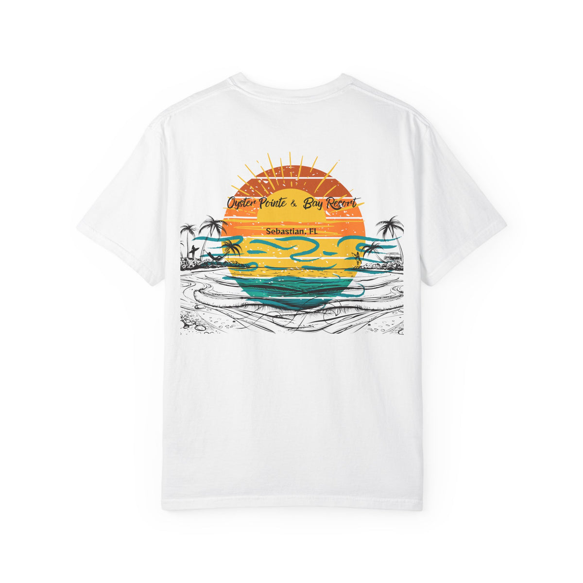 Sunset Surf Pocket Tee