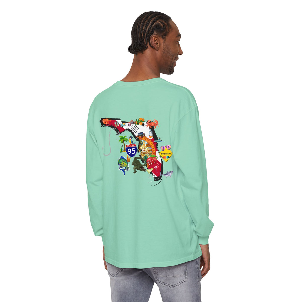 Long Sleeve T-Shirt — Florida Coastal Graphic