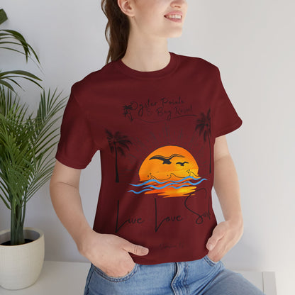 Ladies- Live, Love, Surf Summer T-Shirt