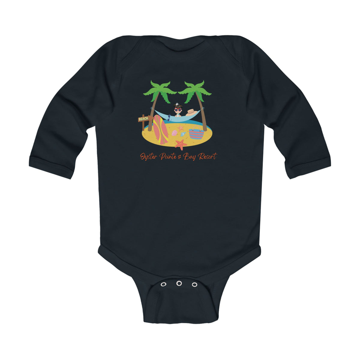 Infant Bodysuit - Tropical Beach