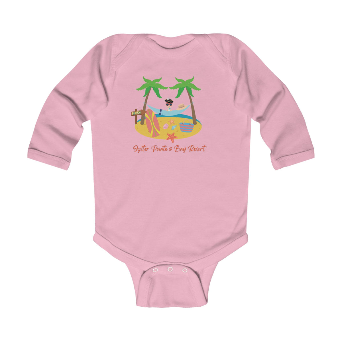 Infant Bodysuit - Tropical Beach