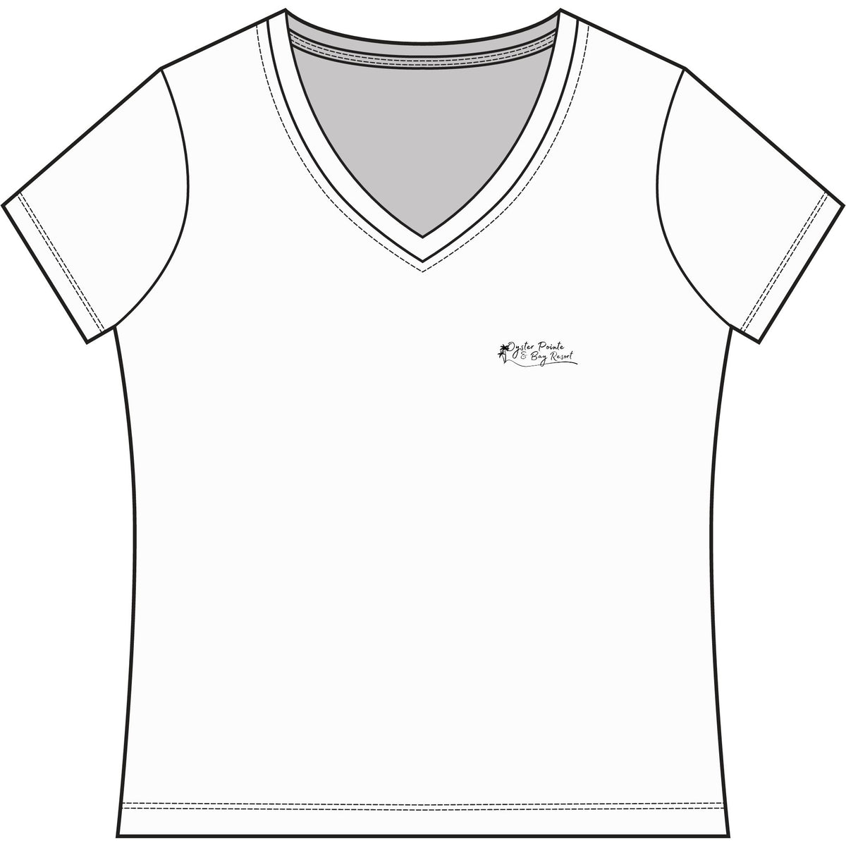 Women's Game V-Neck Tee