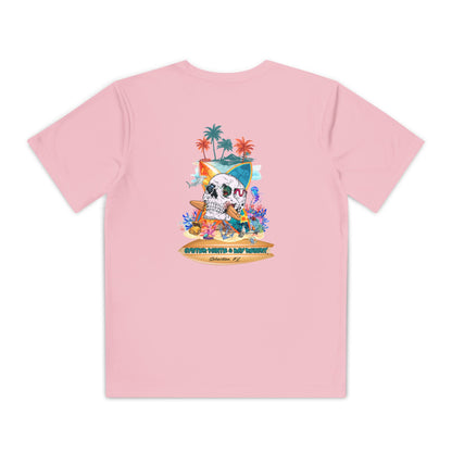 Youth Surf Skull Tee