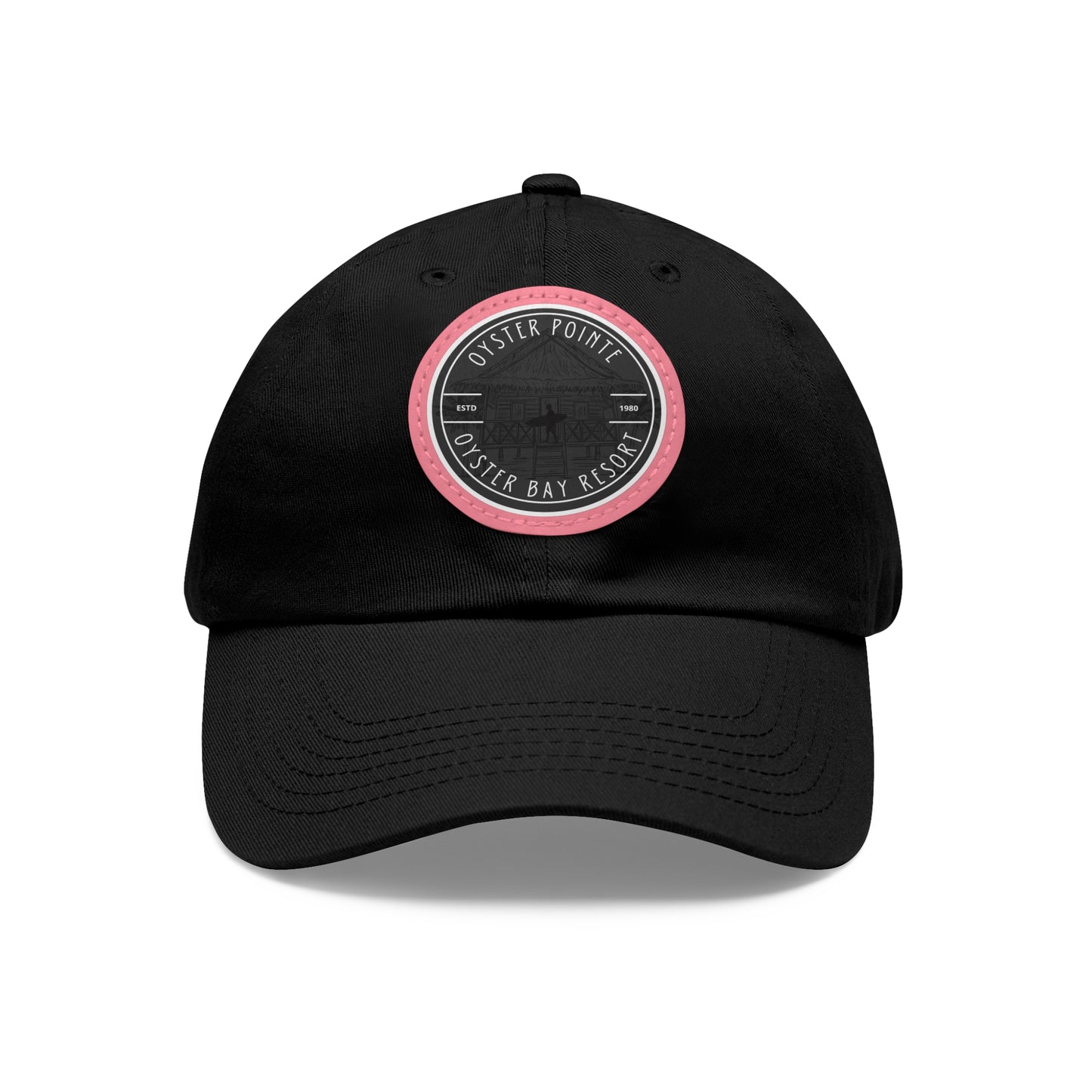 Oyster Pointe & Bay Resort-Leather Patch Hat