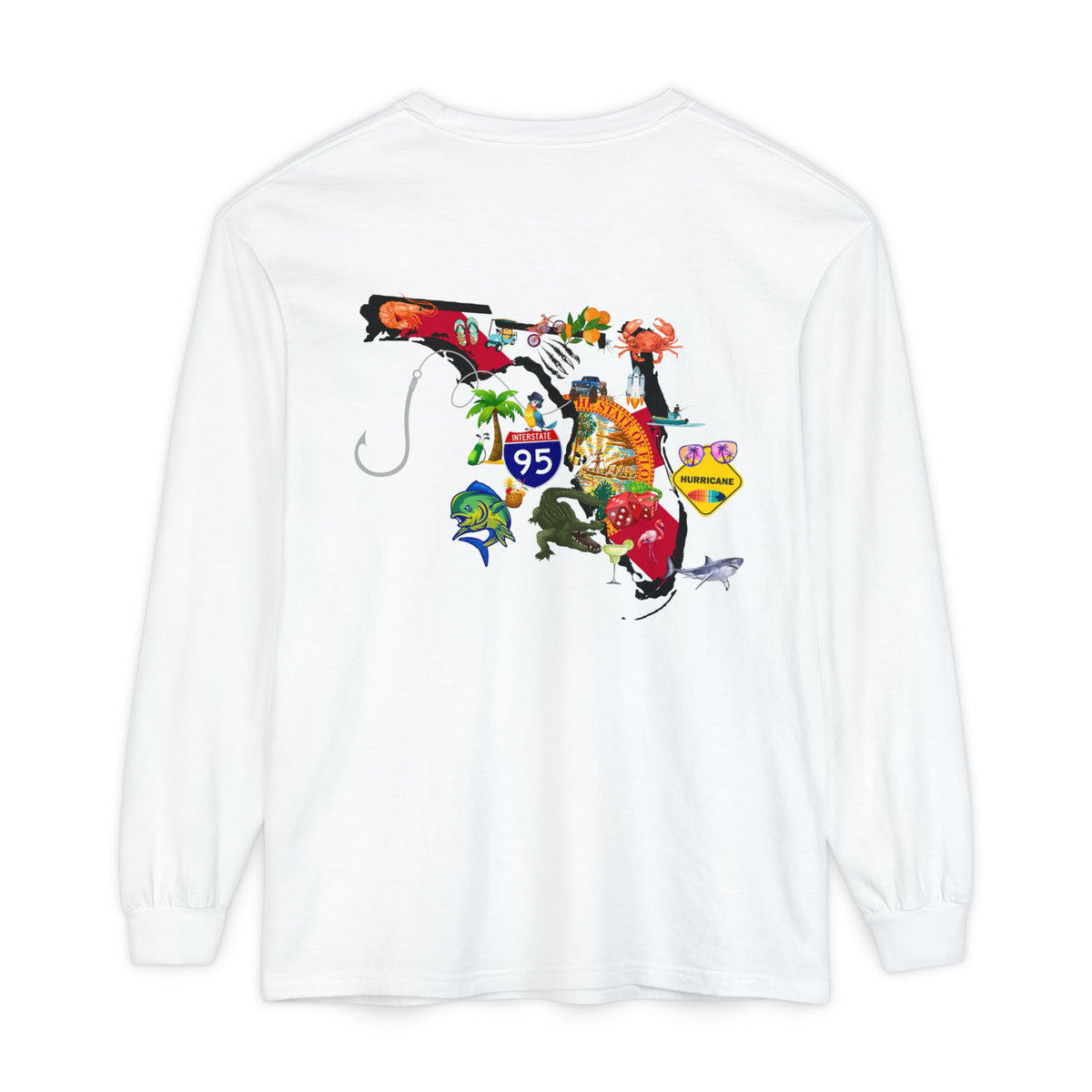Long Sleeve T-Shirt — Florida Coastal Graphic