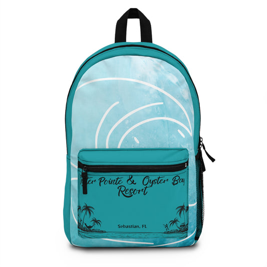 Ocean Resort Teal Wave Backpack