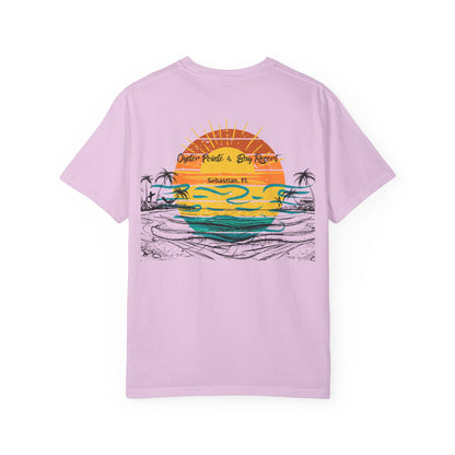 Sunset Surf Pocket Tee