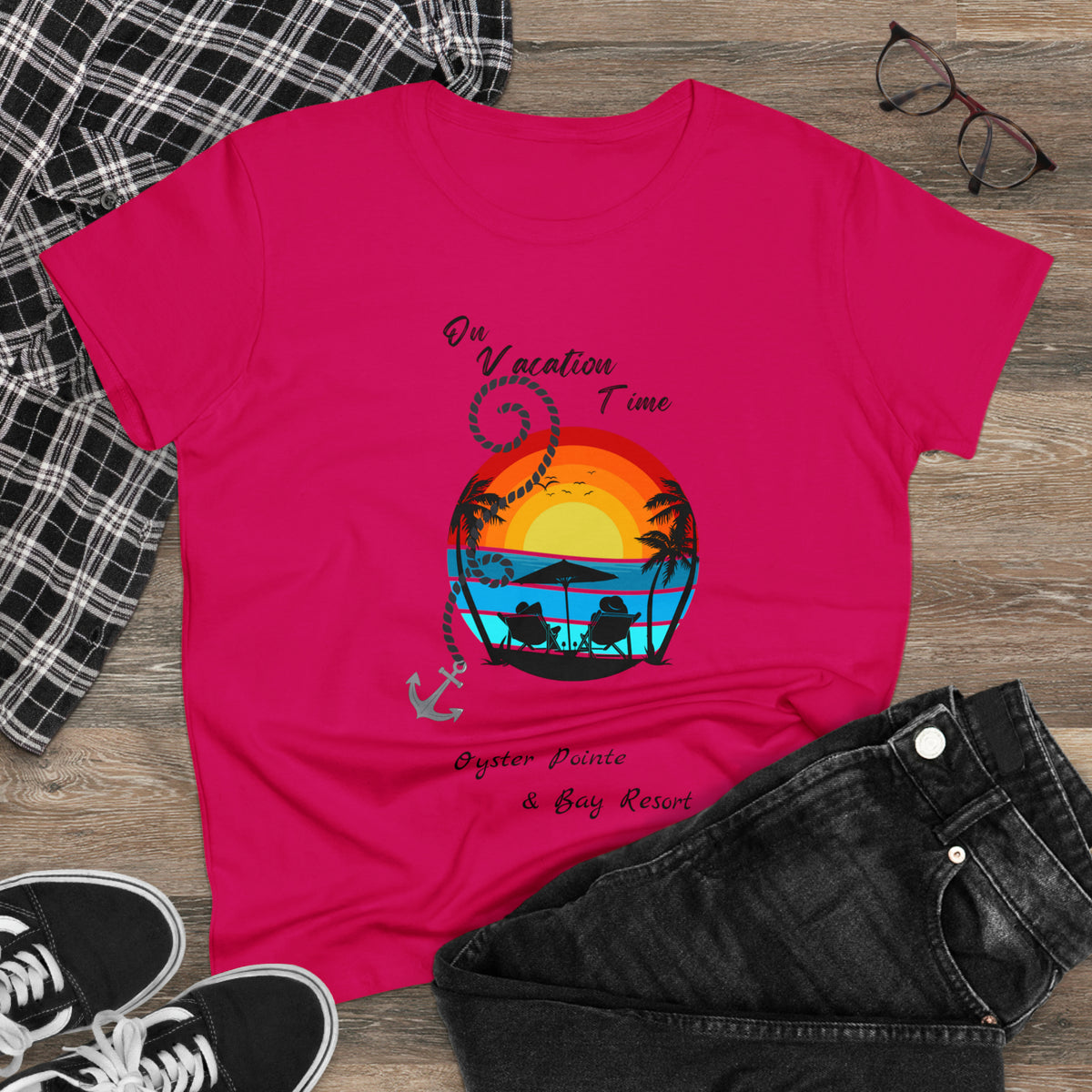 Ladies Vacation Time T-Shirt