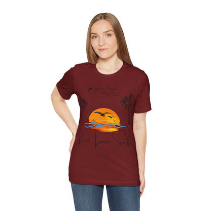 Ladies- Live, Love, Surf Summer T-Shirt