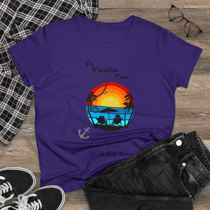 Ladies Vacation Time T-Shirt