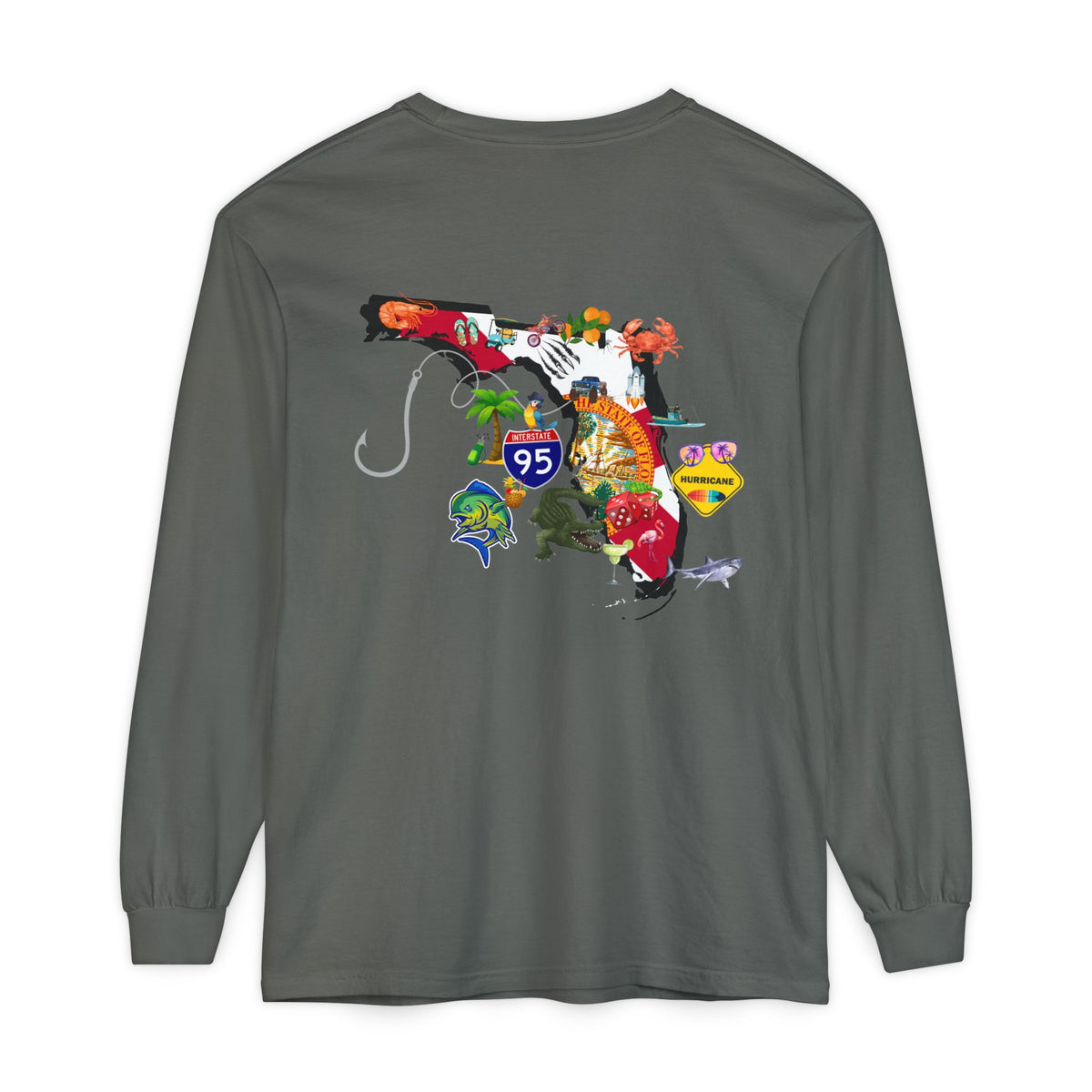 Long Sleeve T-Shirt — Florida Coastal Graphic