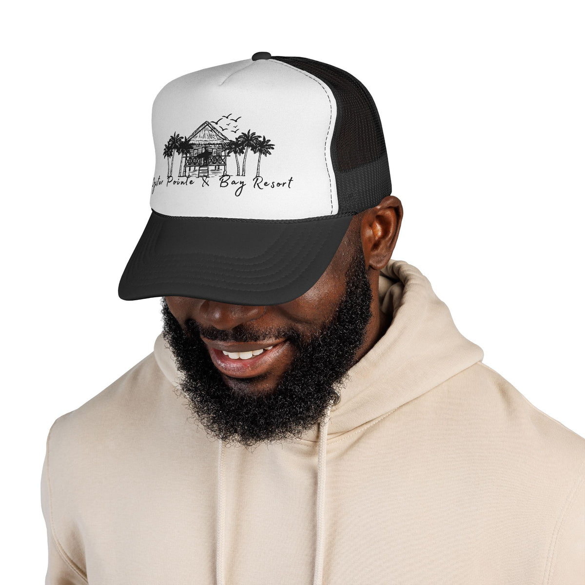 Trucker Cap –t Beach Hut Design