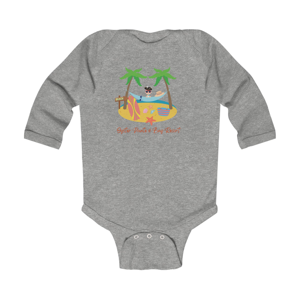 Infant Bodysuit - Tropical Beach