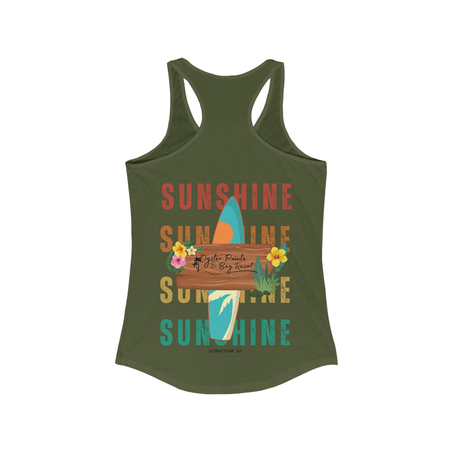 Ladies Summer Sunshine Tank