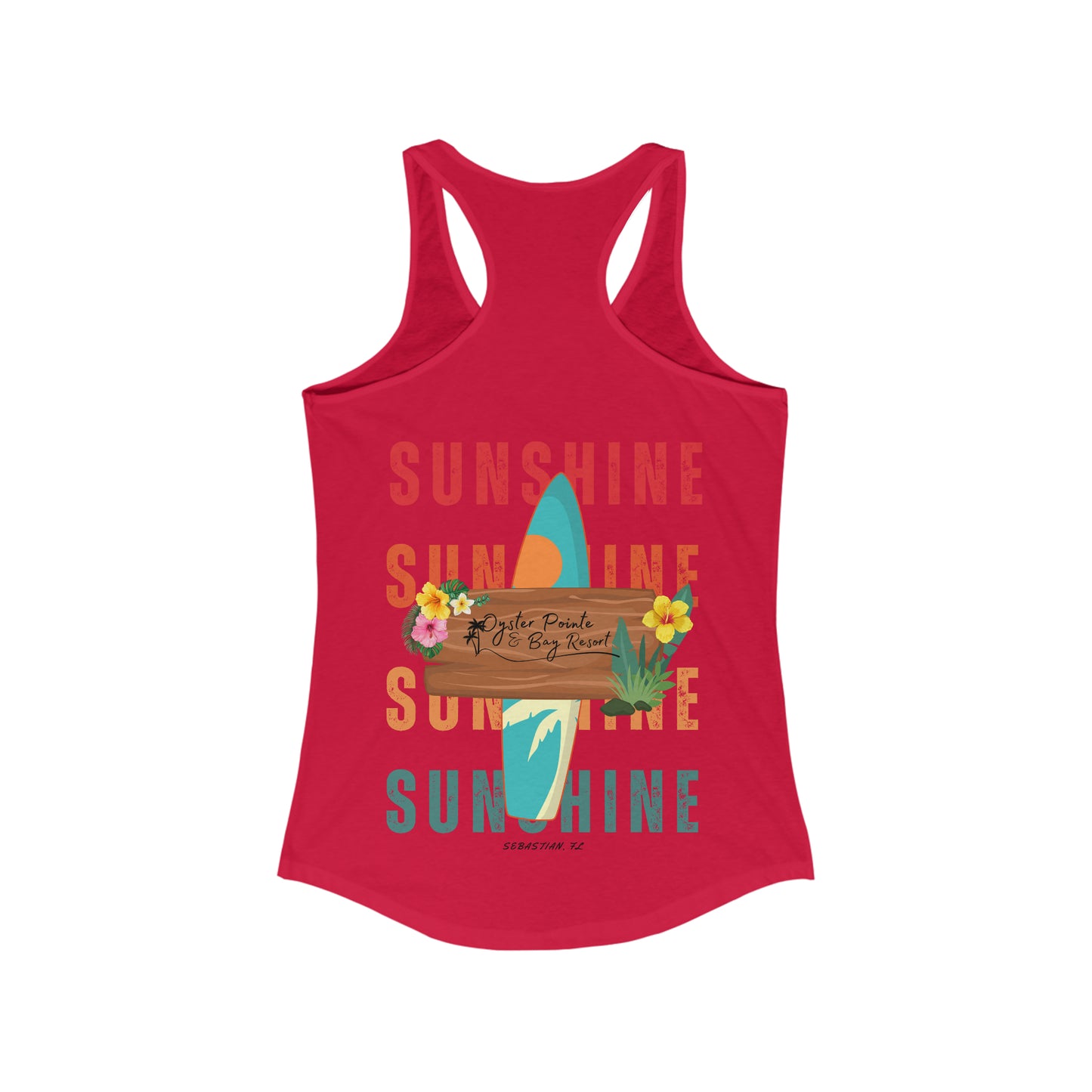 Ladies Summer Sunshine Tank