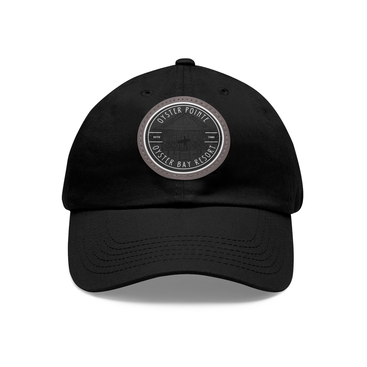 Oyster Pointe & Bay Resort-Leather Patch Hat