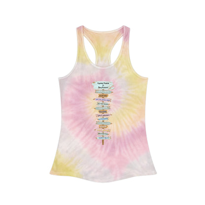 Tie-Dye Racerback Tank Top