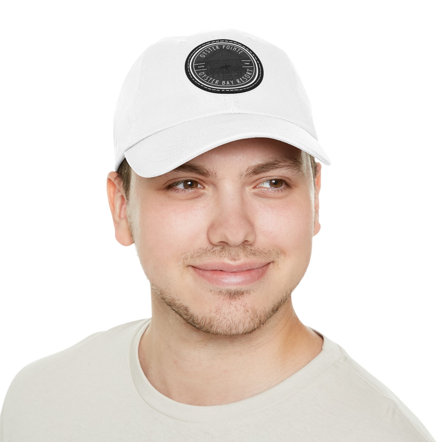 Oyster Pointe & Bay Resort-Leather Patch Hat