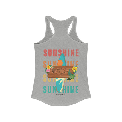 Ladies Summer Sunshine Tank