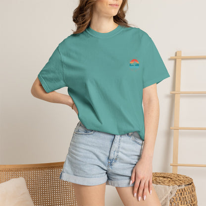 Sunset Surf Pocket Tee