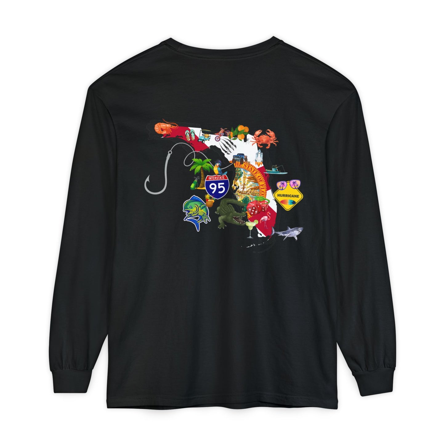 Long Sleeve T-Shirt — Florida Coastal Graphic