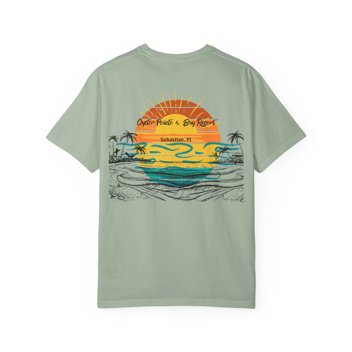Sunset Surf Pocket Tee