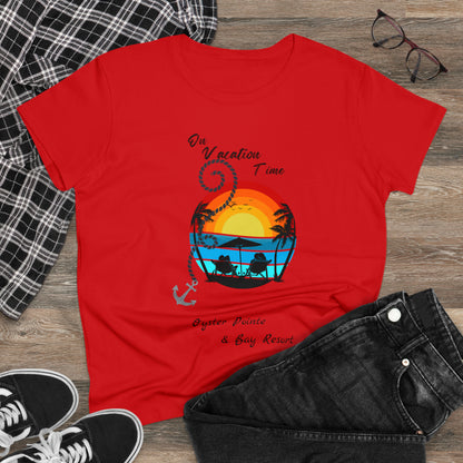 Ladies Vacation Time T-Shirt
