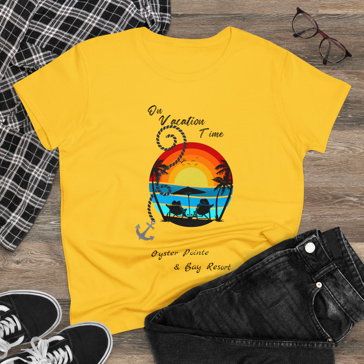 Ladies Vacation Time T-Shirt