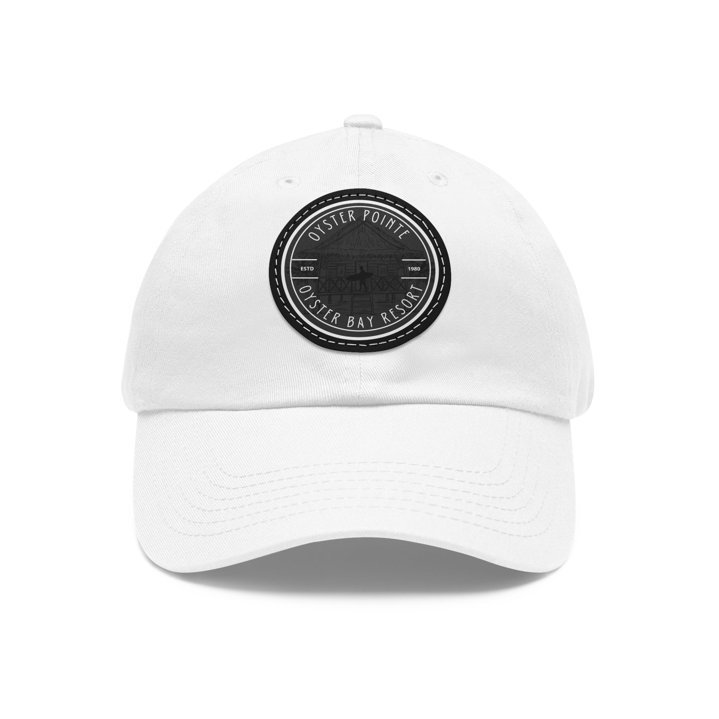 Oyster Pointe & Bay Resort-Leather Patch Hat