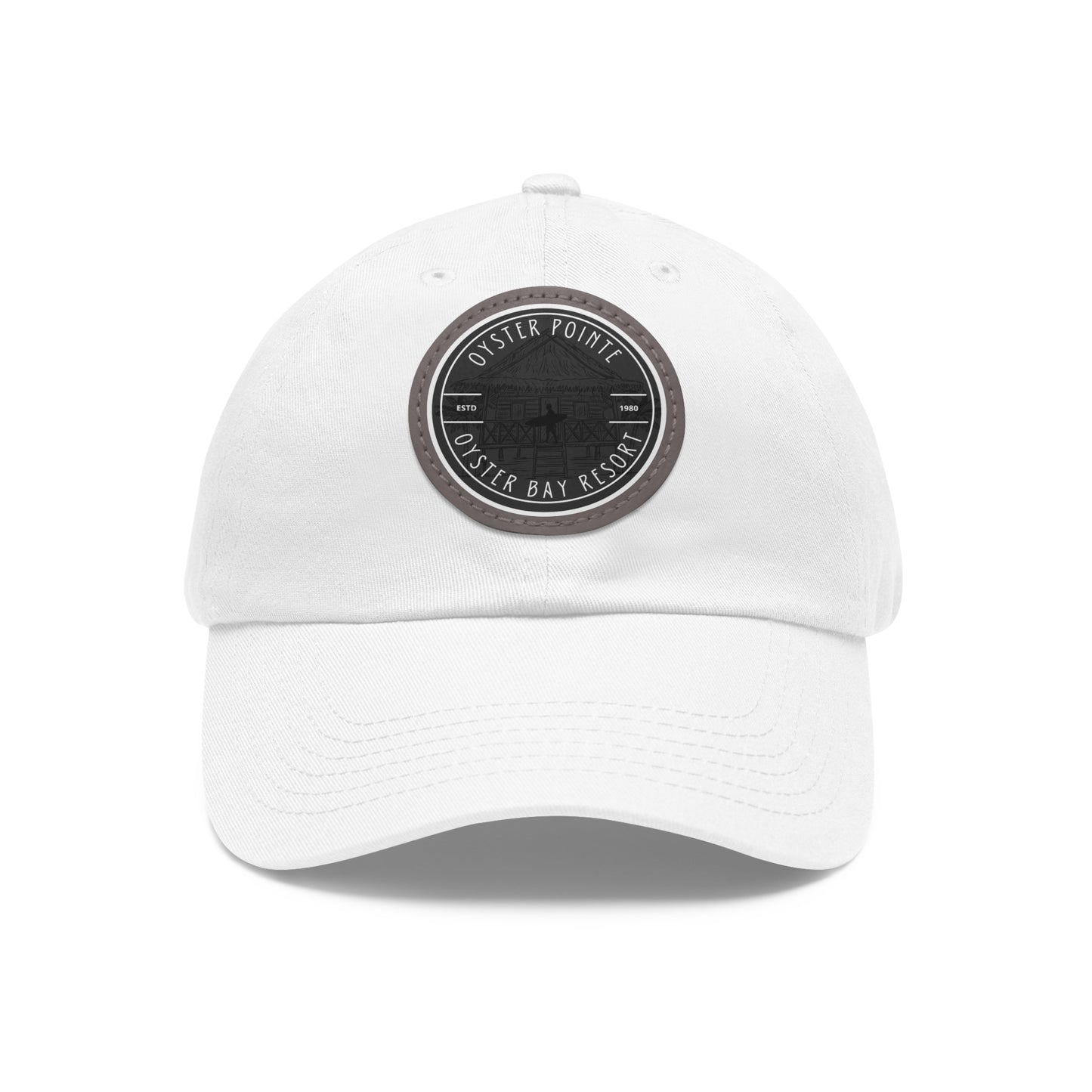 Oyster Pointe & Bay Resort-Leather Patch Hat