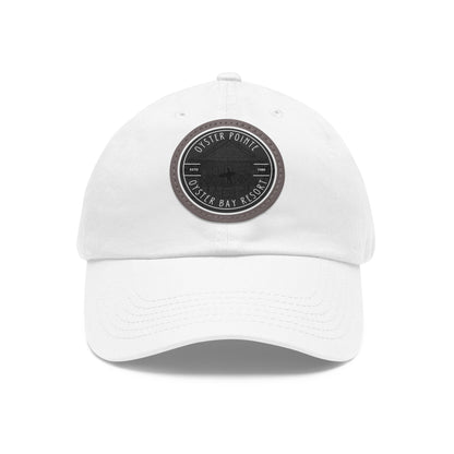 Oyster Pointe & Bay Resort-Leather Patch Hat