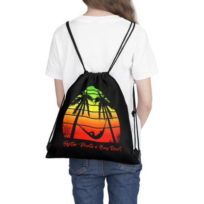 Oyster Pointe & Bay Drawstring Bag