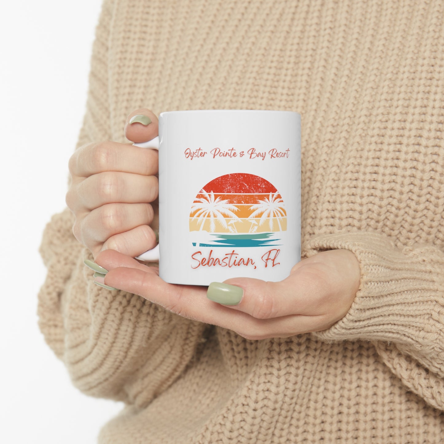 Oyster Pointe & Bay Resort Ceramic Mug 11oz