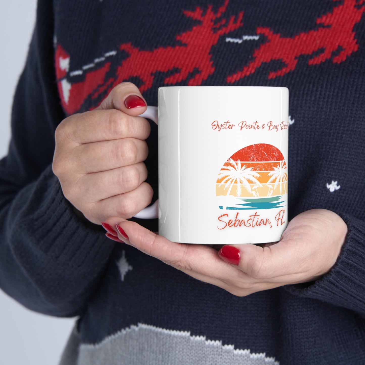 Oyster Pointe & Bay Resort Ceramic Mug 11oz