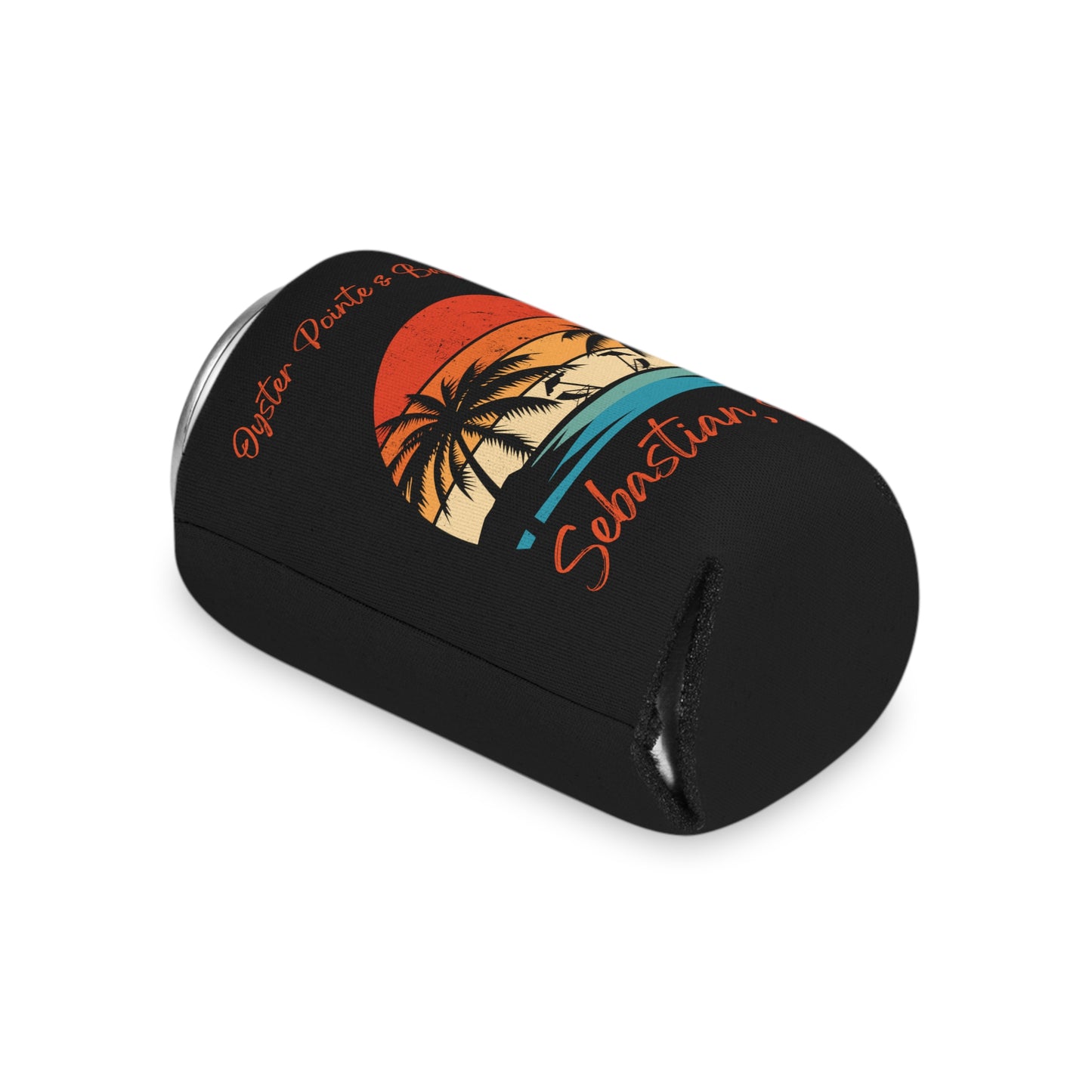 Oyster Pointe & Bay Resort (Black) Can Cooler