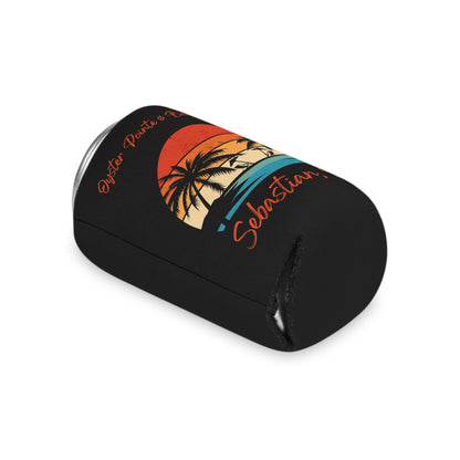 Oyster Pointe & Bay Resort (Black) Can Cooler